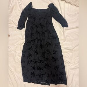 Blu Pepper Black Elastic Waist Pants - Solid Black